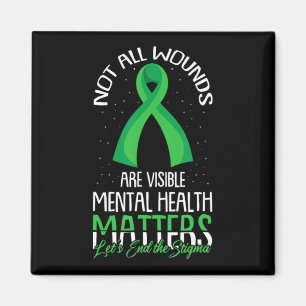 Nicht alle Wunden sind erkennbar für das Bewusstse Magnet