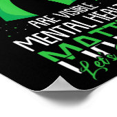 Nicht alle Wunden sind erkennbar für das Bewusstse Poster (Ecke)