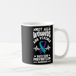 Nicht alle Wunden sind erkennbar Suizidprävention Kaffeetasse