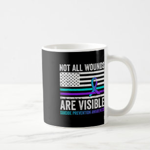 Nicht alle Wunden sind sichtbar Kaffeetasse