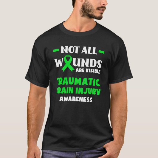 Nicht alle Wunden sind sichtbare traumatische Gehi T-Shirt (Vorderseite)