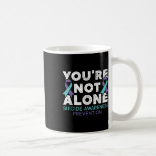 Nicht allein Depression Suizidprävention Kaffeetasse