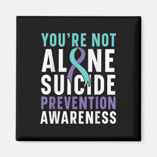 Nicht allein Depression Suizidprävention Magnet