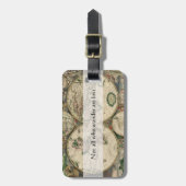 Nicht alles, das Wander verloren sind, fasst | Gepäckanhänger (Vorderseite vertikal)