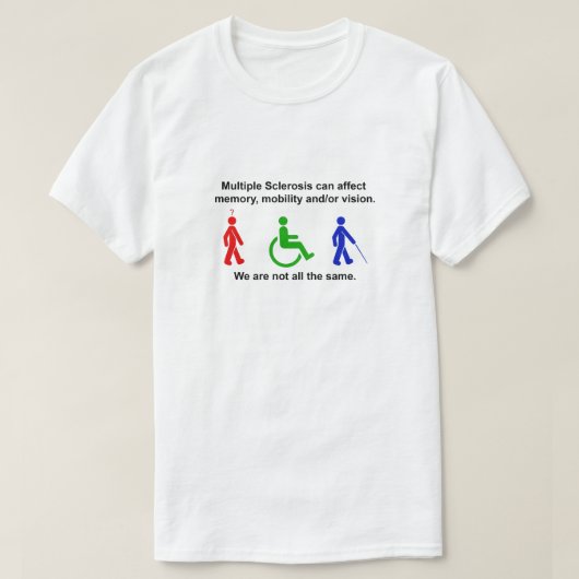 NICHT ALLES DASSELBE T-Shirt (Design vorne)