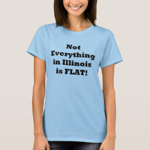 Nicht alles in Illinois ist flach! T-Shirt
