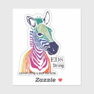 Nicht alles ist schwarz und weiß, EDS Aufkleber