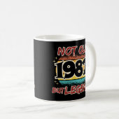 Nicht alt, aber Legende 1982 Kaffeetasse (VorderseiteRechts)