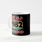 Nicht alt, aber Legende 1982 Kaffeetasse (Vorderseite Links)