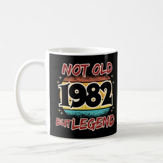 Nicht alt, aber Legende 1982 Kaffeetasse (Links)