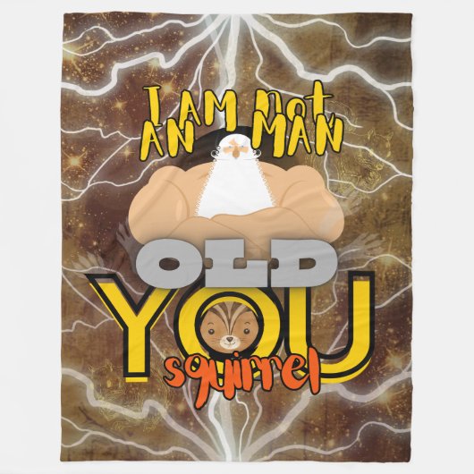 Nicht alt fleecedecke (Vorderseite)