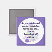 Nicht alt Geburtstag Magnet (Vorderseite/Rückseite)