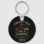 Nicht alt, ich bin ein klassisches, benutzerfreund schlüsselanhänger (Rückseite)