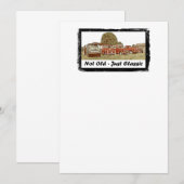 Nicht alt - nur klassisch einladung (Vorne/Hinten)