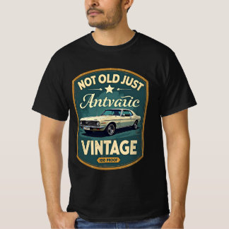 Nicht alt, nur vintage Muscle Car T-Shirt – Retro