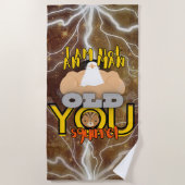 Nicht alt strandtuch (Vorderseite)