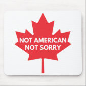 Nicht amerikanisch, leider Maus Pad Mousepad (Vorne)