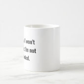 Nicht angenommen kaffeetasse (Mittel)