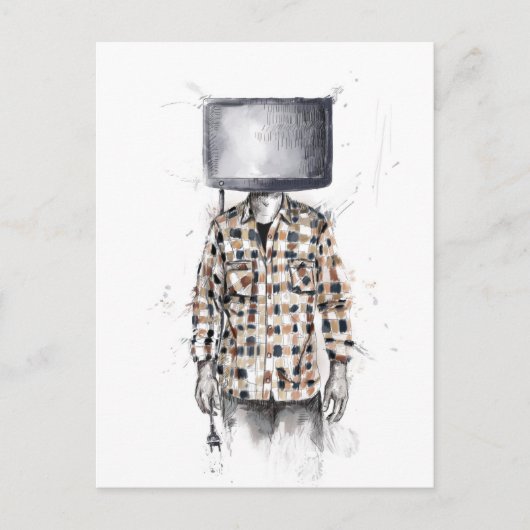 nicht angeschlossen postkarte (Vorderseite)