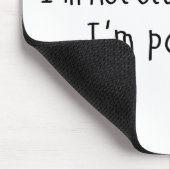 Nicht anstarrend kacke ich mousepad (Ecke)