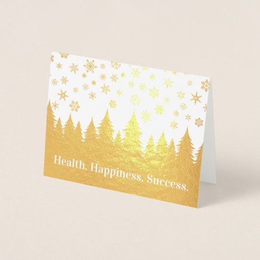 Nicht anstößiger Weihnachtsmann Folienkarte (Vorderseite)