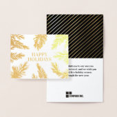 Nicht anstößiger Winterurlaubsmitarbeiter der City Folienkarte (Anzeige)