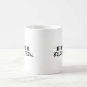 Nicht antisozial selektive Social Quoting Cup Kaffeetasse (Mittel)