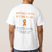 Nicht arbeitendes Gehirn T-Shirt (Rückseite)