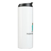 Nicht argumentieren, nur immer richtig - lustiges, thermosbecher (Nach links gedreht)