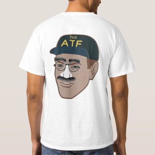 Nicht ATF T-Shirt (Rückseite)