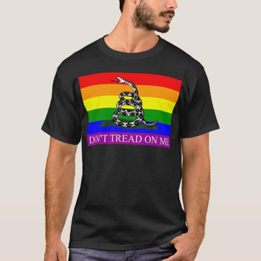 Nicht auf LGBT-Stolz stehen T-Shirt (Vorderseite)