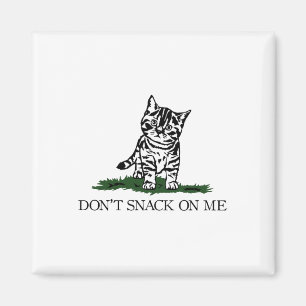Nicht auf meiner gelben Katze essen sie Haustiere Magnet