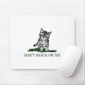 Nicht auf meiner gelben Katze essen sie Haustiere  Mousepad (Mit Mouse)