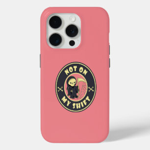 Nicht auf meiner Schicht Grim Sensenmann Halloween Case-Mate iPhone Hülle