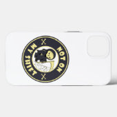 Nicht auf meiner Schicht Grim Sensenmann Halloween Case-Mate iPhone Hülle (Rückseite (Horizontal))