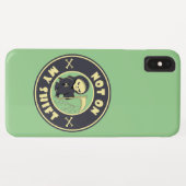 Nicht auf meiner Schicht Grim Sensenmann Halloween Case-Mate iPhone Hülle (Rückseite (Horizontal))