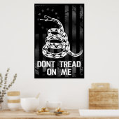 Nicht auf mir-II-großes Poster treten (Küche)