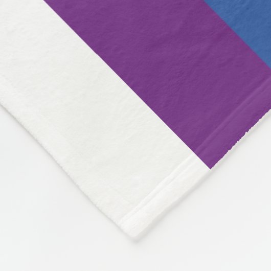 Nicht auf progressiven Stolz warten Fleecedecke (Ecke)