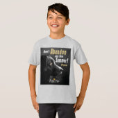 Nicht aufgeben in diesem Sommer - Schutz der Hunde T-Shirt (Vorne ganz)