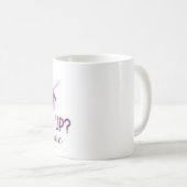Nicht aufgeben kaffeetasse (VorderseiteRechts)