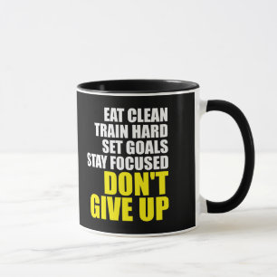 Nicht aufgeben - Workout Motivierend Tasse