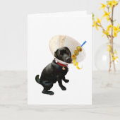 Nicht aufgerüttelte Schüttelkarte Karte (Gelbe Blume)