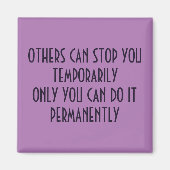 NICHT AUFHALTEN MAGNET (Vorne)