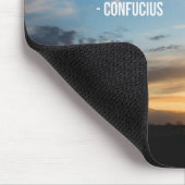 NICHT AUFHÖREN. Marathon Workout Motivierend Mousepad (Ecke)