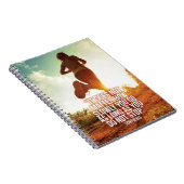 NICHT AUFHÖREN. Marathon Workout Motivierend Notizblock (Rechte Seite)