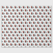 Nicht aufmachen bis Weihnachten Weihnachten Weihna Geschenkpapier (Flach)