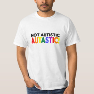 Nicht autistisches Autastic! (Autismus Awarness T-Shirt