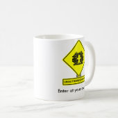 Nicht autorisierter Zugangs-Tasse Kaffeetasse (VorderseiteRechts)