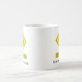 Nicht autorisierter Zugangs-Tasse Kaffeetasse (Mittel)