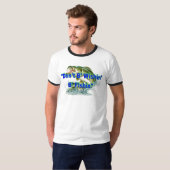 "Nicht B B Wishin Fishin" tun Wecker-T - Shirt (Vorne ganz)